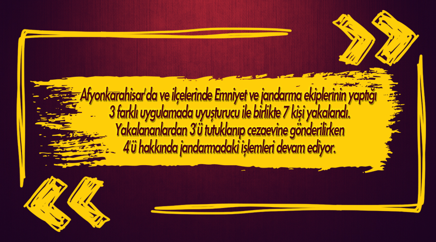 Afyonkarahisar’da asayiş